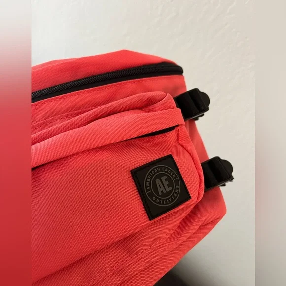 Sling bag American Eagle Outfitters Fanny Pack Crossbody salmon pink Waist - Picture 2 of 4